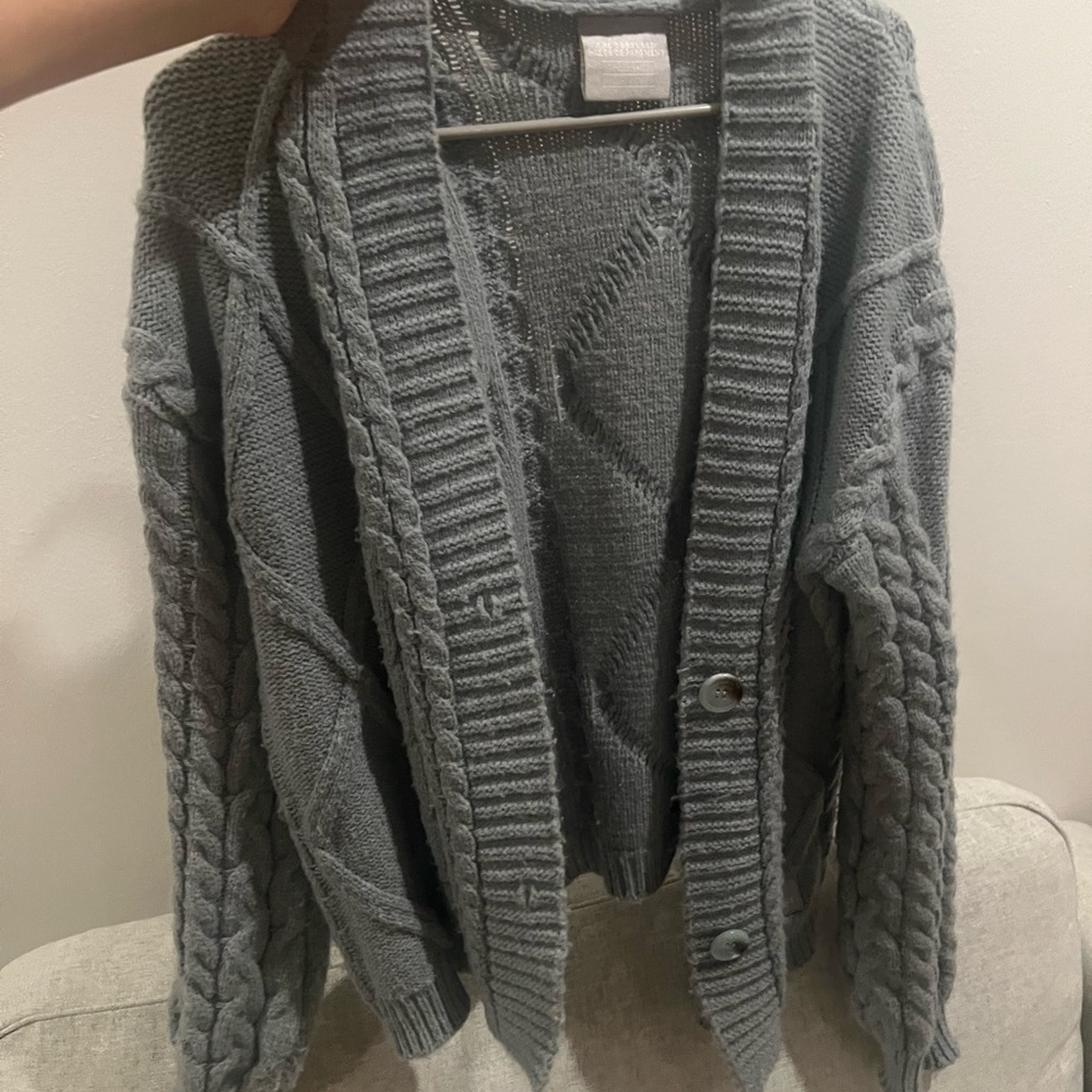 The Tortured Poets Department Gray Cardigan